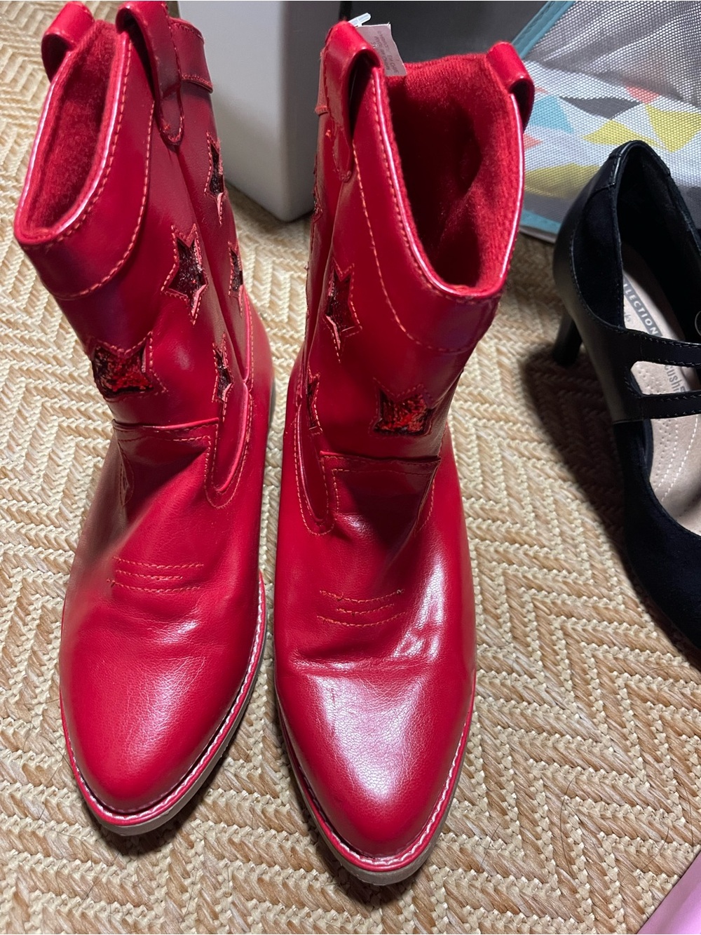 Gymboree Red Star Embellished Kids Boots